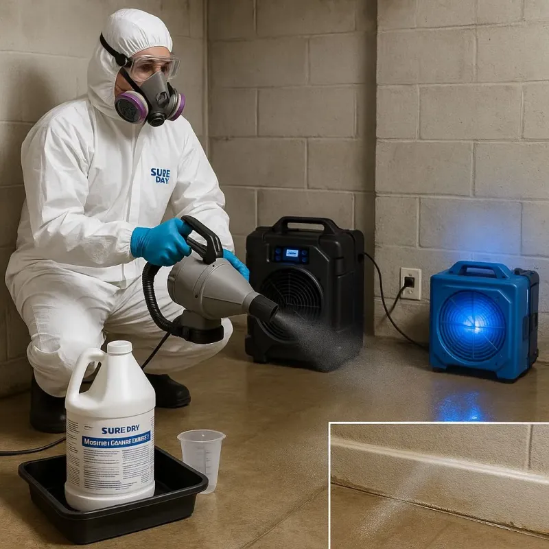Sanitization and Odor Removal process in Tennille, GA