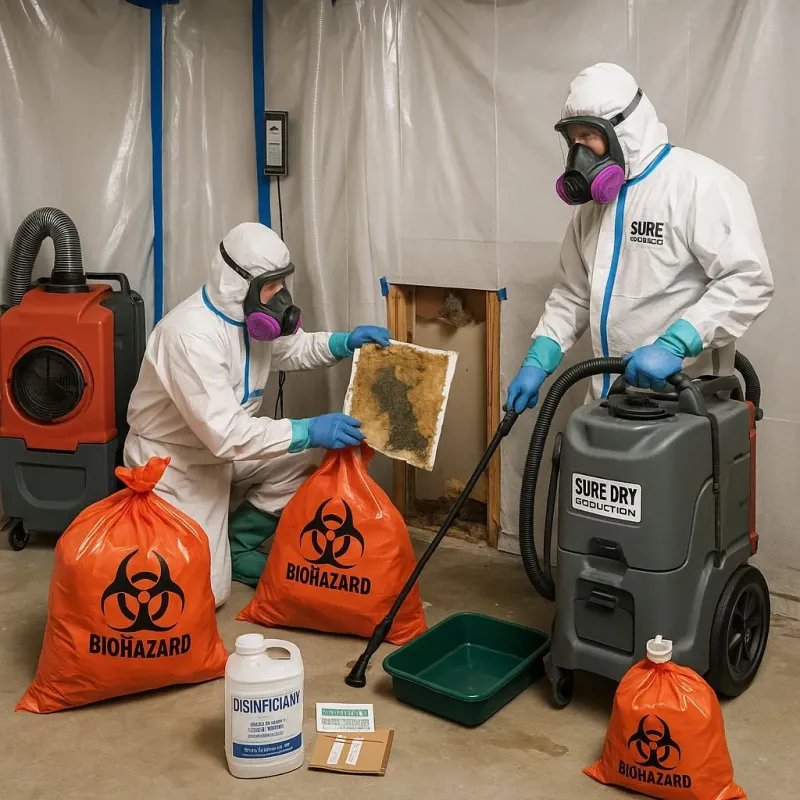 Contaminated Water Handling Protocols process in Tennille, GA