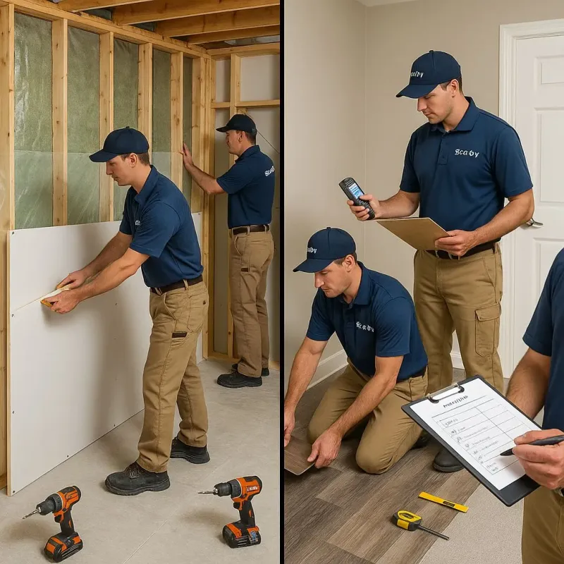 Repairs and Reconstruction process in Tennille, GA